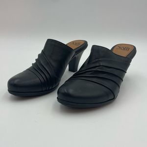 Sofft Women’s Candis Slip-On Leather Shoes, Sz 8.5, Black